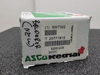 ASCO Red Hat II Solenoid Valve 8262H208 24VDC Brass NC Shutoff 1/4" NPT 6WTW2