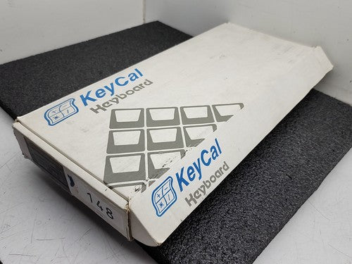 KeyCal Focus FK-8000 Electronic Mechanical AT Keyboard LCD Calculator Vintage