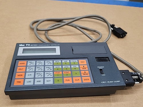 IDEC FA Series PF3S-HL161E PLC Handheld Programming Terminal Loader 9VDC