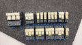 Schneider Electric DF101 DF103 DF143 Lot of 15 Fuse Holders w/ assorted fuses