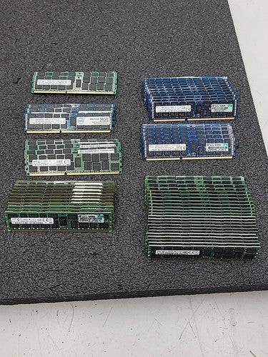 Lot of 66 16GB Samsung SK Hynix Server RAM Mixed DDR3 ECC Registered Memory