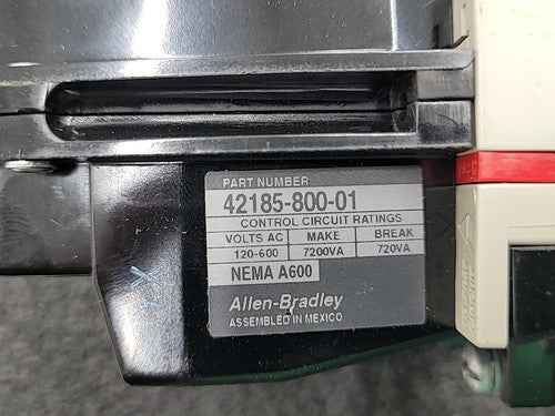 Allen Bradley 509-BOD NEMA Size 1 Motor Starter Contactor CB236 Coil