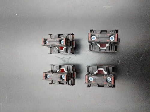 4x Eaton Industrial Machine Red LED Panel Light M22-LED 12-30VAC 5-14mA 22mm
