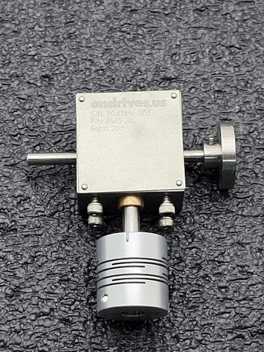 Oriental Motor AC Servo NXM45A ONDRIVES RW3-20 20:1 Right Angle Gear Reducer