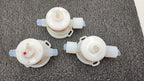 Lot of 3x Furon Pneumatic High Purity Valve UPM2-F812NC-VI 1108537, 2x 1104556
