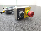 Stainless Steel SS Emergency Machine Off Start Button Turck Euro Fast 8 Pin EMO