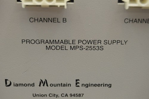 Diamond Mountain Engineering MPS-2553S Programmable Power Supply