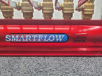 Lot of 2x Burger & Brown 2" Smartflow Aluminum Manifolds 6 port 1/2" Ball Valves