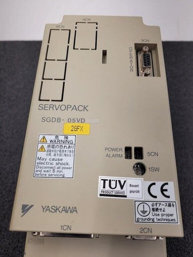 Yaskawa ServoPack Servo Motor Drive SGDB-05VD 1/2HP SCM Tech 80