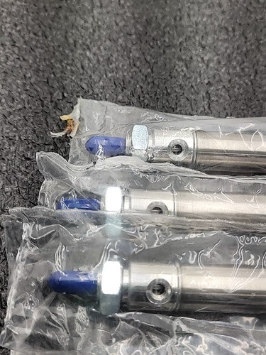 BIMBA 0212-DXP Pneumatic Air Cylinder Line Bore 9/16" Stroke 12" Lot of 3