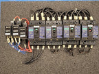 Mitsubishi NF30-CS Circuit Breaker Lot 220V AC w/ CP-C BAC102105 Breaker