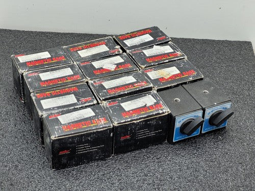 13x CEN-TECH 5646 Magnetic Base Multi Position Magnet On/Off Micrometer Holder