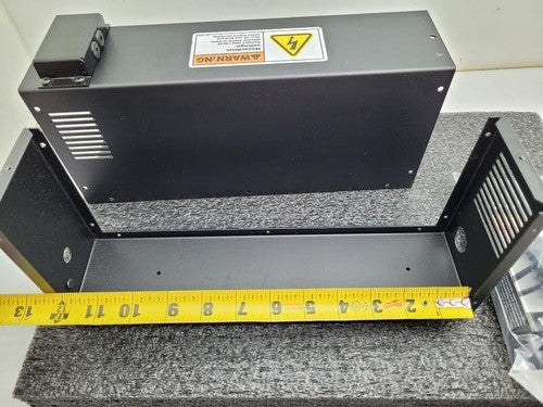 Black Southwire Power Supply Project Box 13"x5"x3" + Power Cord and Switch