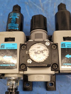MAC 65A-SA1-DAAJ-1KD Solenoid Valve Manifold Wilkerson Pneumatic Filter Lot of 3