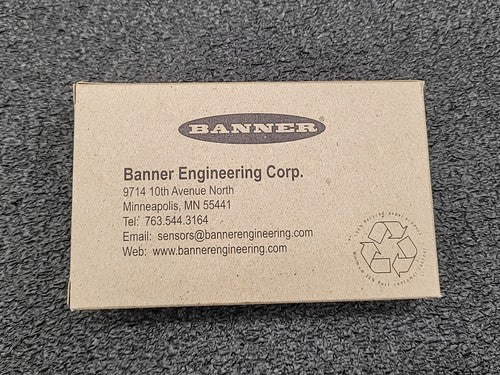 Banner SM31RQD Mini-Beam Photoelectric Receiver Sensor 10-30VDC Quick Disconnect