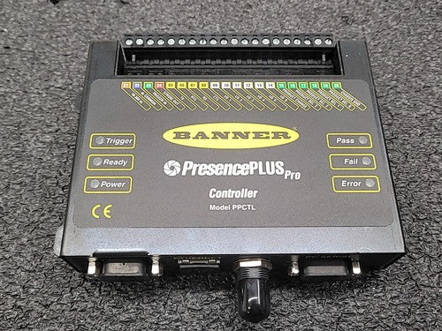 Banner PresencePLUS Pro Controller PPCTL Vision System 62937 Industrial I/O New