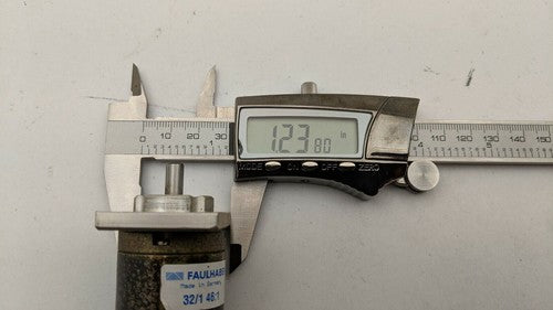 Faulhaber 2842.01200 DC Gearmotor 46:1 Ratio Gearhead 2842S012C 001G 1/4" shaft