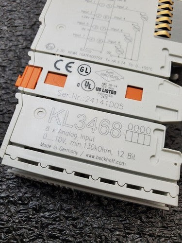 Beckhoff KL3468 8x Analog Input Terminal Module 0-10 V  KL 3468