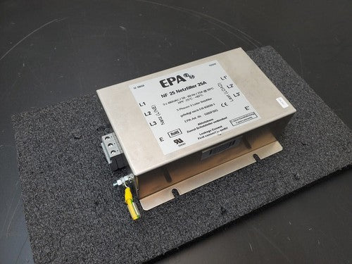 EPA NF 25 Netzfilter 3PH 3-Phase Line Filter 480VAC, 25A