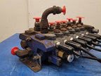 Parker Pulsar Hydraulic 6 Valve Manifold Block VPL244 C-00670 Solenoid Control B