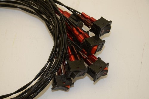Tyco, SoLiCo, Carling & Marquardt Panel Rocker Switches & Indicators - Lot of 16