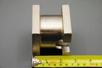 Motor Standoff Steel , 63mm High 70mm Sq, 76mm Bolt Hole Circle
