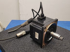Yaskawa SGMPH-08AAA41D AC Servo Motor Sigma II w/ Cables & Splined Gear
