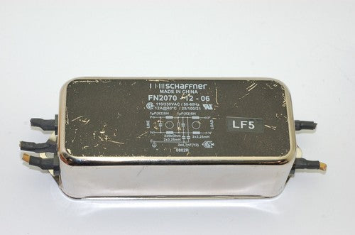 Corcom 10VV1, Lambda MAS-1215-33 & Schaffner FN2070-12-06 Line Filters
