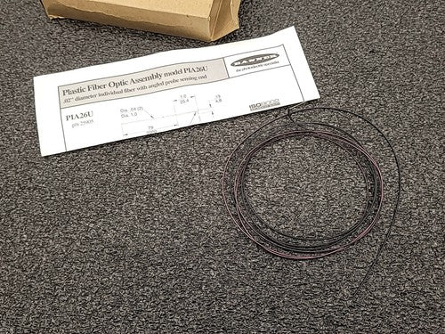 Banner Engineering PIA26U Plastic Fiber Optic Assembly 25905 Angled Probe