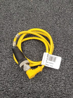 LOT Banner MQDC-415 RA M12 Connector Cable Cordset 26848 Euro Style Quick Barrel