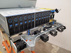 Quanta D51PL-4U 102 Disk HDD JBOD 240VAC Caddies, Rails, Cable Manager, Tested
