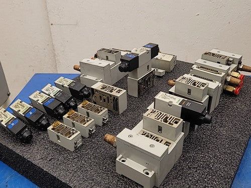 Numatics Mark 4 Series Solenoid Valve Pneumatic Manifold Lot Interface Modules D