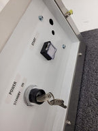 3x Custom Idec EMO Keyed Switch Power Panel On-Off System Panels