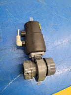 Lot of 4x Gemu Typ 410 Pneumatic Butterfly Valve DN 25 PN Air Open Spring Close