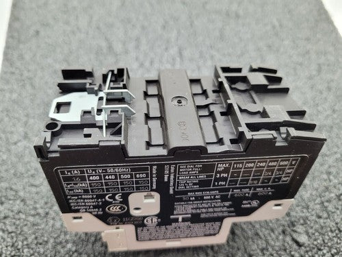 Eaton Moeller PKZM0-1.6 Thermal Magnetic Circuit Breaker 1-1.6A XTPR1P6BC1 600V