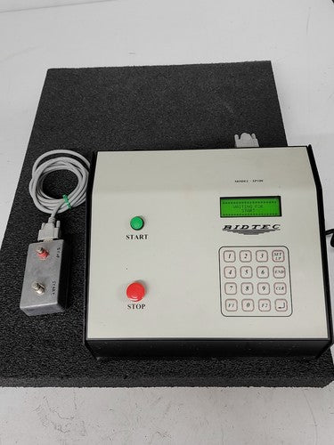 BIDTEC SP100 Spin Coater Control Unit 110/220VAC w/ Remote Switch Box Powers Up