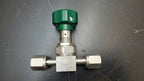 NUPRO 6LV-DAFR4-P-GR Manual Stainless Steel On/Off Gas Valve 1/4" VCR