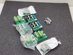 Lot of 7 USB Micro Breakout Board RJ45 Terminals DIN Rail Clips BRKLD15HDF-SG
