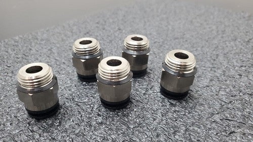 5x SMC KAH10-U04 Antistat One-Touch Fittings 10mm Applicable Tubing 1/2" Thread