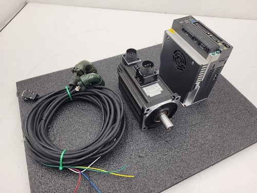 Delta Electronics AC Servo Motor 1KW ECMA-C21010SS w/ Servo Drive ASD-B2-1021-B