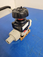 Lot of 5x Gemu Typ 617 R677 Manual Diaphragm Valve DN 15 4-7bar EPDM PTFE