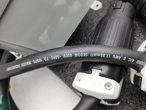 Industrial Power Distribution Junction Box Splitter 2 in 4 Out 3PH 4W 250VAC