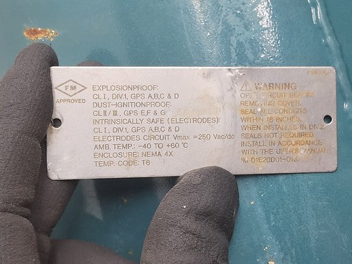 Yokogawa  Magnetic Flow Meter ADMAG AXF150C-NNAH1L-AA12-2NB/FF1 150mm 2019