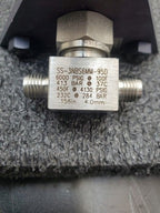 Stainless Steel Severe Service Union Bonnet Needle Valve 0.35 Cv Swagelok 4mm ID