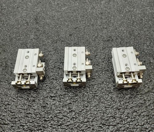 SMC MXS6-10AS-M9NWL Pneumatic Air Linear Guide Slide Cylinder Lot of 3