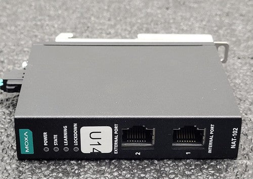 Moxa NAT-102 Industrial NAT Router / 2 Port NAT Device