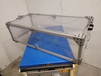 3/4" Acrylic Plexiglass Aluminum Extrude Frame Safety Cage Blast Box 42"x20"x12"