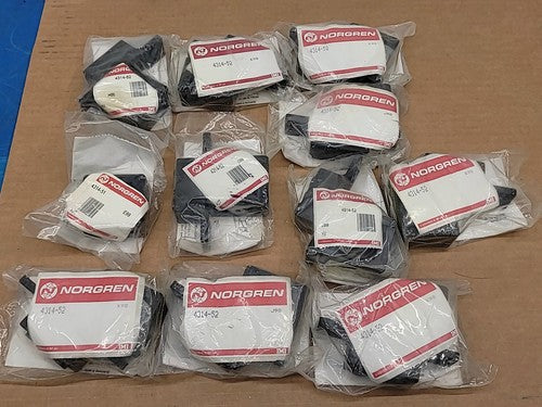 lot of 11 Norgren 4314-52 Excelon Quikclamp Pneumatic Mounting Bracket Kit