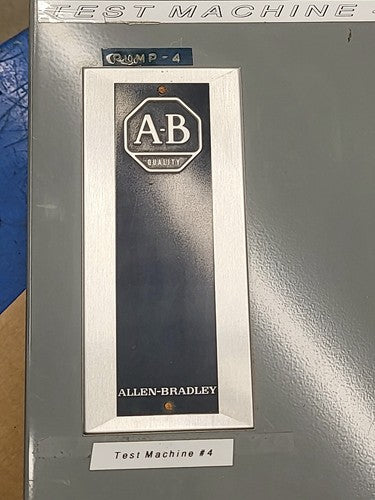 Allen Bradley Bulletin 512 Combination Controller Motor Starter Control Panel