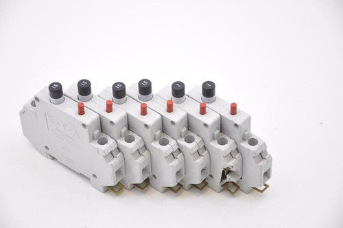 E-T-A 15A and 2A Circuit Breakers Mixed Lot Of 6